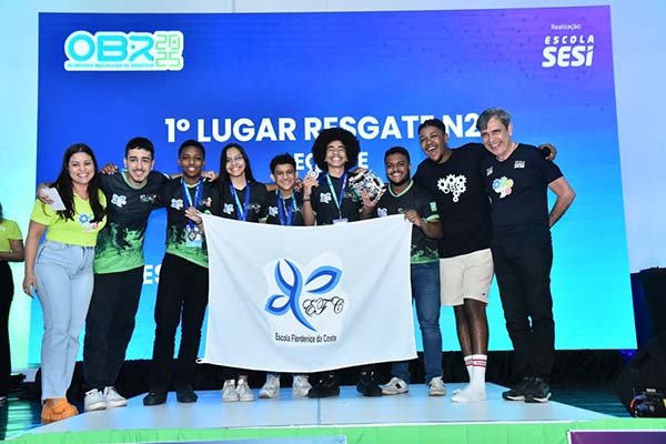 Conheça os vencedores da etapa estadual da Olimpíada Brasileira de Robótica 2025