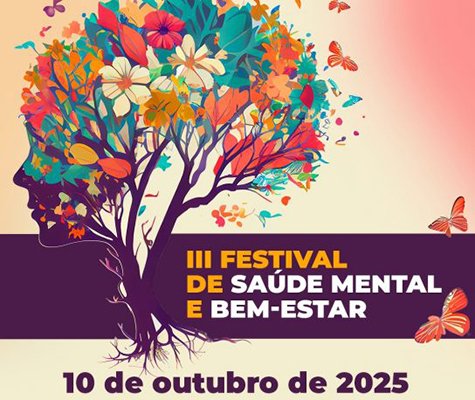 SMS realiza III Festival de Saúde Mental e Bem-Estar nesta sexta-feira, 10