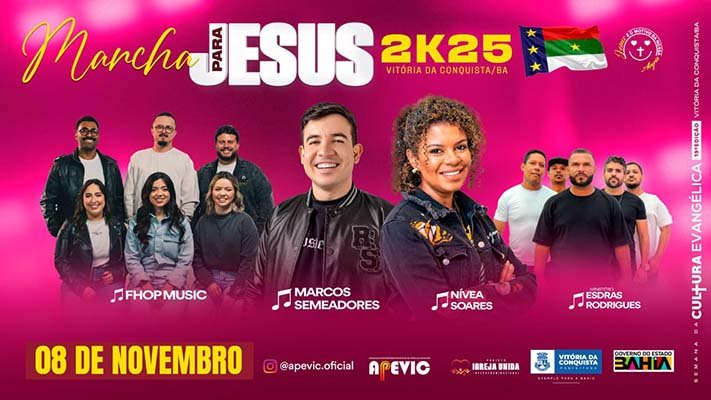 Vitória da Conquista realiza a 19ª Semana da Cultura Evangélica