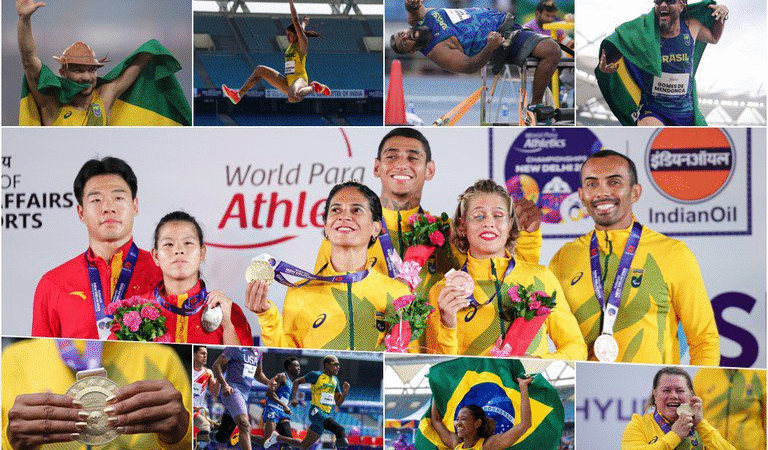 Brasil é campeão geral do Mundial de Atletismo Paralímpico pela primeira vez na história