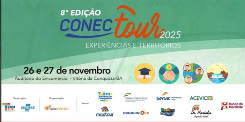 Vem aí o 8º Conectour: maior evento de turismo do Sudoeste da Bahia