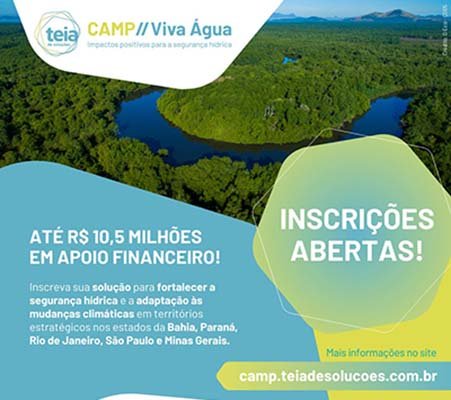 O futuro da água começa com boas ideias!