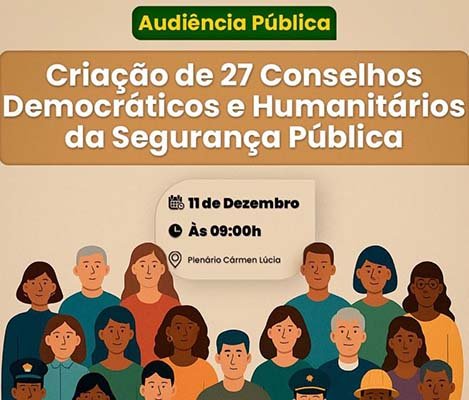 Audiência pública aprecia 27 Conselhos Democráticos e Humanitários