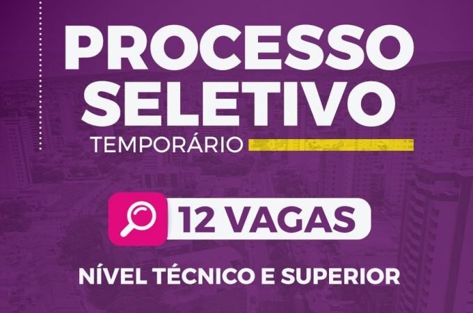 Fundação de Saúde abre Processo de Seleção Pública para contratação temporária