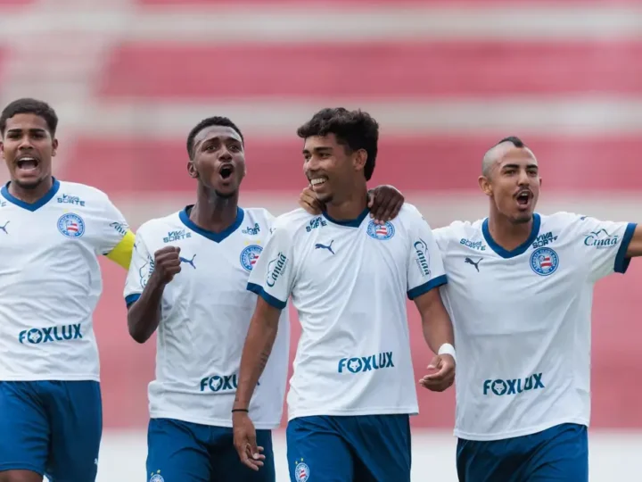 Bahia goleia Inter de Limeira na estreia da Copa SP de futebol júnior