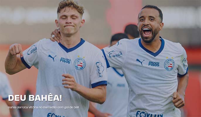 Bahia 1 X 0 Vitória no domingo do Barradão