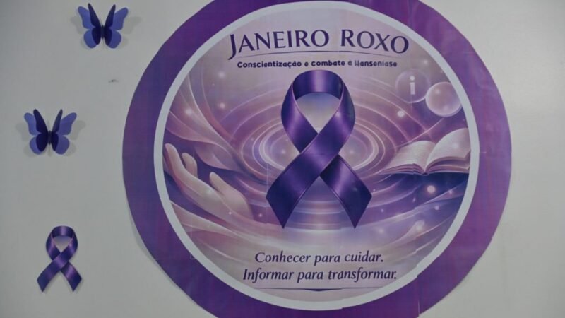 Janeiro Roxo: campanha de prevenção à hanseníase destaca importância de tratamento em casos avançados da doença