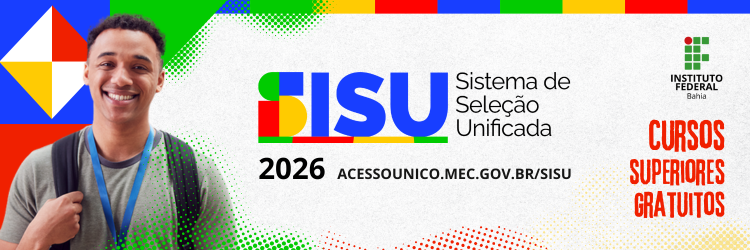 Sisu 2026: IFBA Vitória da Conquista oferta vagas em seis cursos de graduação