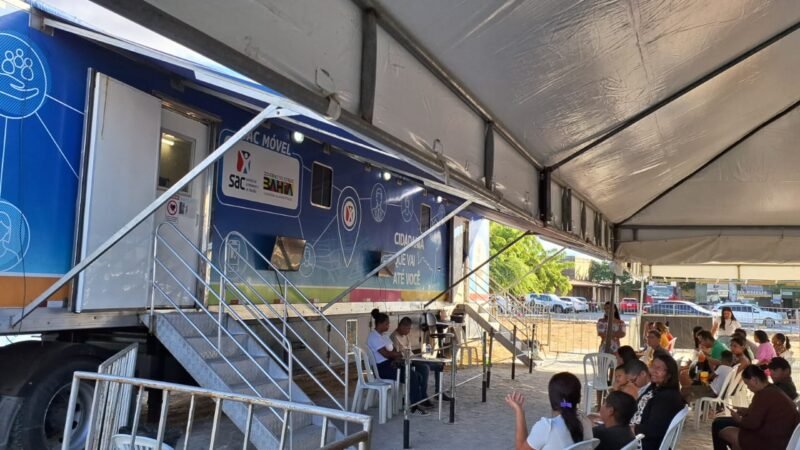 Alagoinhas e Feira de Santana recebem atendimento do SAC Móvel