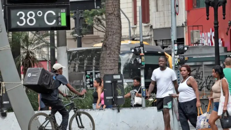 O calor intenso pode levar à chamada falência térmica do corpo
