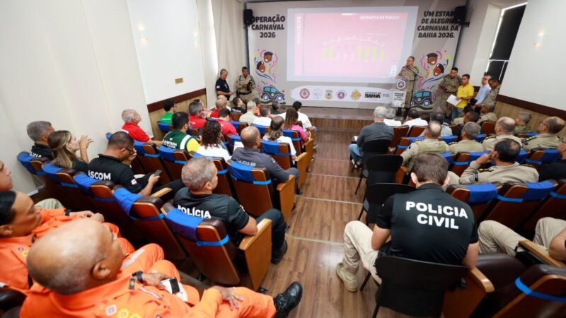 Balanço carnaval: Poucas ocorrências e 8 prisões por Reconhecimento Facial