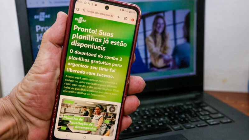 Sebrae Bahia lança combo gratuito de planilhas para gestão de colaboradores