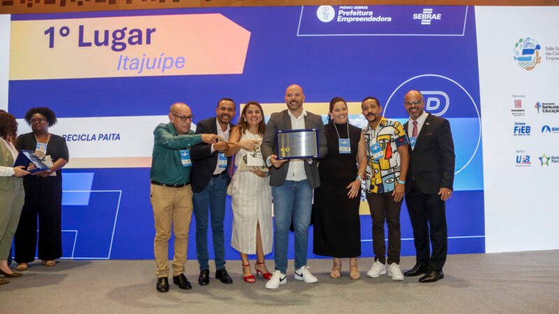 Ilhéus e Itajuípe vencem etapa estadual do Prêmio Sebrae Prefeitura Empreendedora