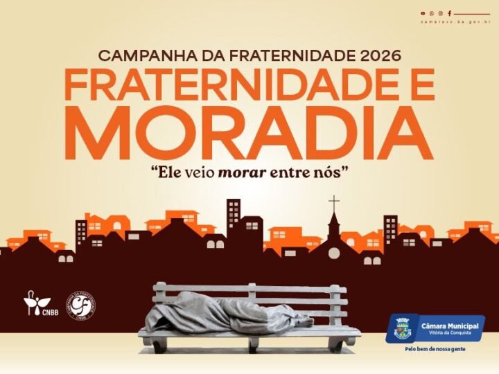 Câmara realiza Sessão Especial sobre Campanha da Fraternidade nesta segunda, 23
