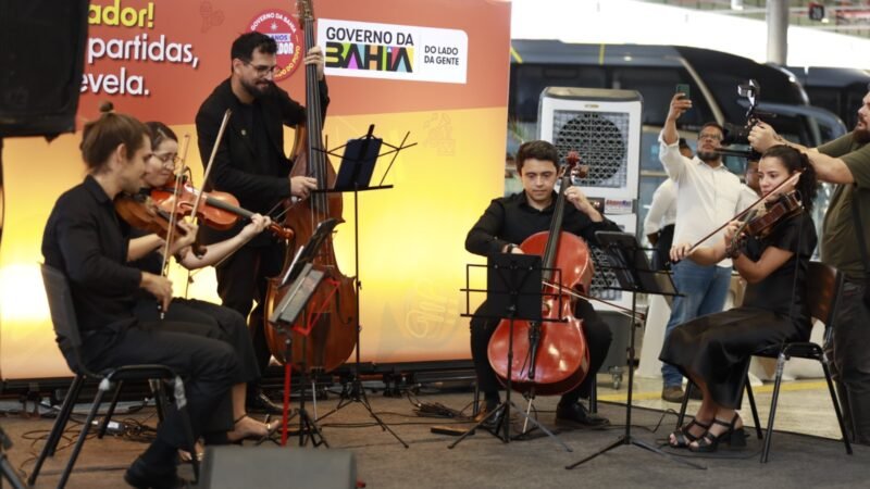 No aniversário de Salvador, Neojiba celebra na Nova Rodoviária