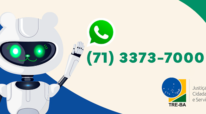 TRE-BA envia mensagens pelo WhatsApp para quem não coletou biometria