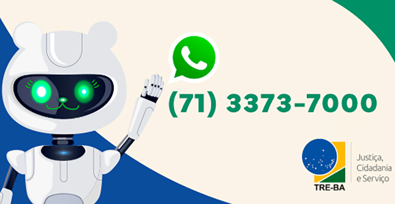 TRE-BA envia mensagens pelo WhatsApp para quem não coletou biometria