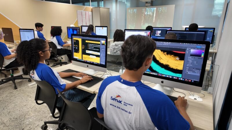 Senac Bahia oferece mais de 200 vagas para cursos Técnicos gratuitos no interior do estado