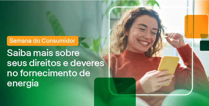 Conheça seus direitos e deveres no fornecimento de energia: Semana do Consumidor