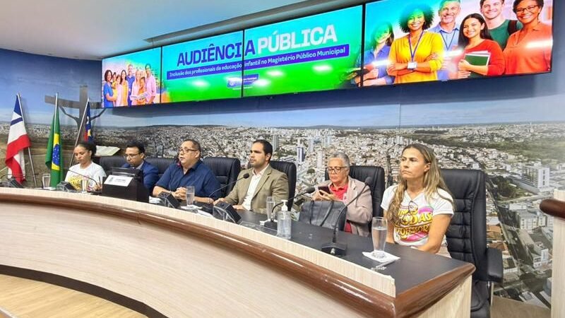 Câmara realiza audiência pública sobre enquadramento de profissionais da Educação Infantil