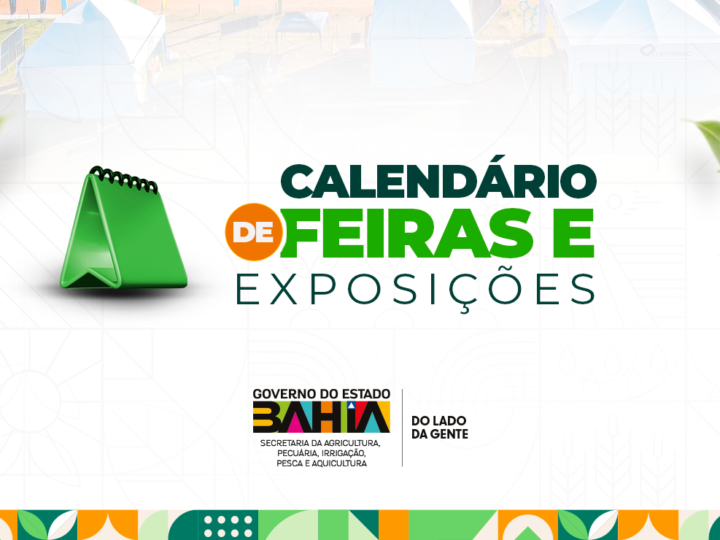 Seagri divulga calendário de feiras agropecuárias da Bahia em 2026