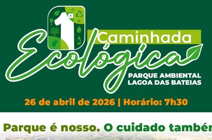 Caminhada Ecológica da Lagoa das Bateias acontece neste domingo, 26