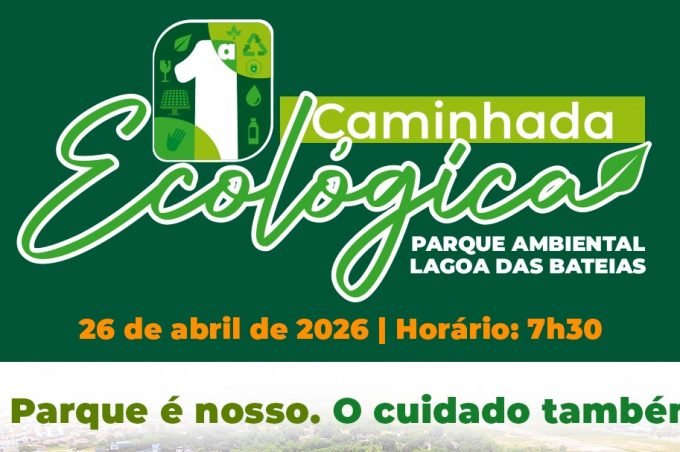 Caminhada Ecológica da Lagoa das Bateias acontece neste domingo, 26