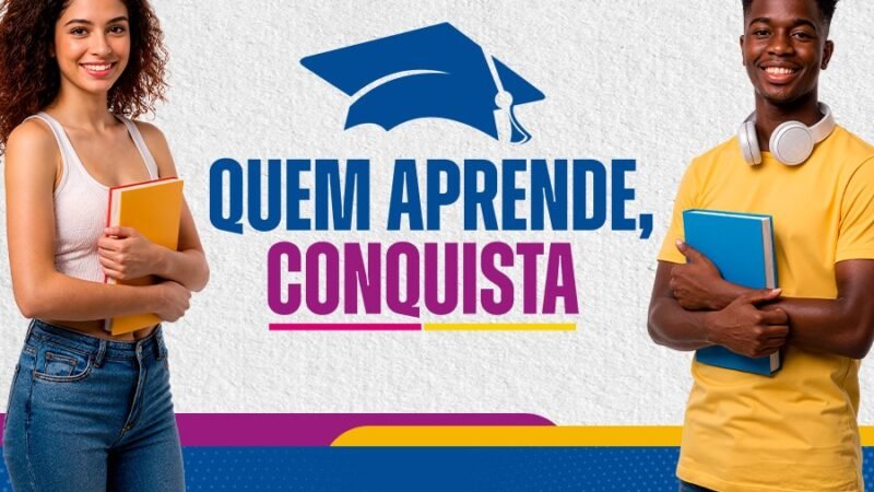Programa “Quem Aprende, Conquista” continua com insrições online abertas