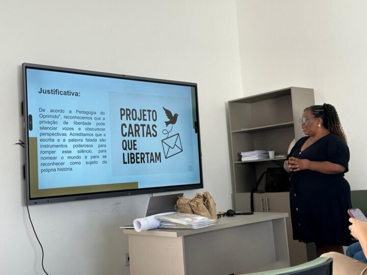 Projeto “Cartas que Libertam” será desenvolvido pela EJA com detentos do sistema prisional de Vitória da Conquista
