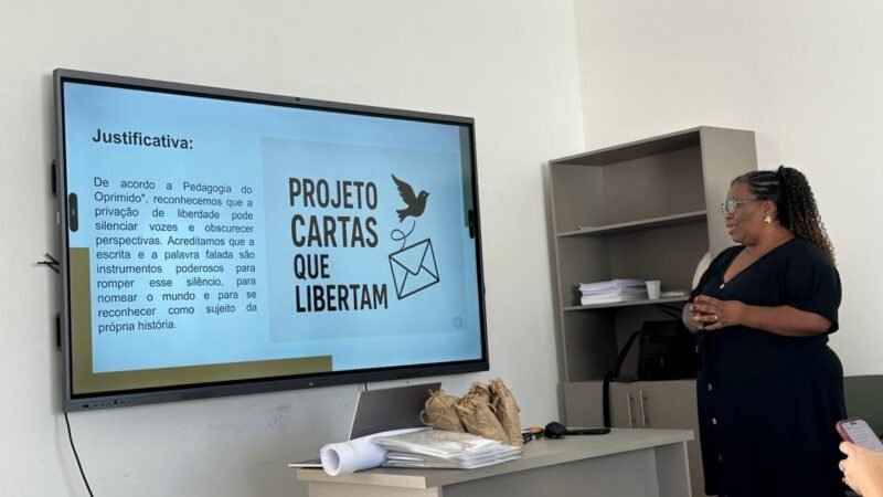 Projeto “Cartas que Libertam” será desenvolvido pela EJA com detentos do sistema prisional de Vitória da Conquista