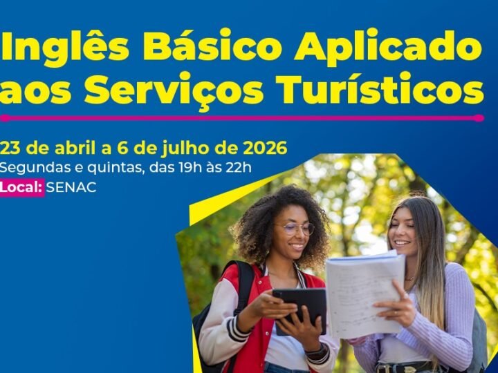 Abertas as inscrições para cursos de qualificação em turismo