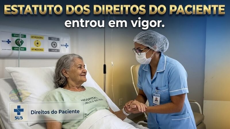 Lei reforça direitos do paciente no Brasil