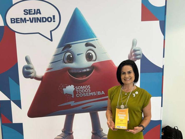 Experiência exitosa de Vitória da Conquista premiada em Congresso de Saúde