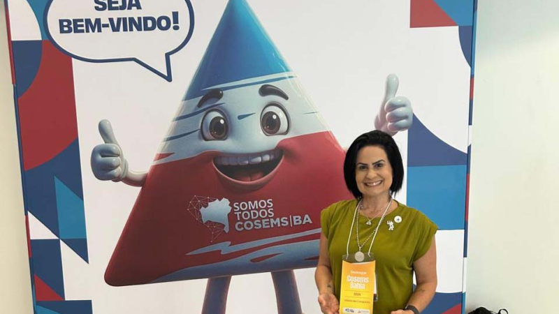 Experiência exitosa de Vitória da Conquista premiada em Congresso de Saúde