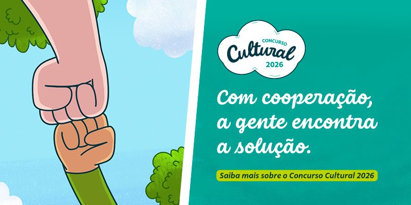 Abertas as inscrições para Concurso Cultural do Instituto Sicoob