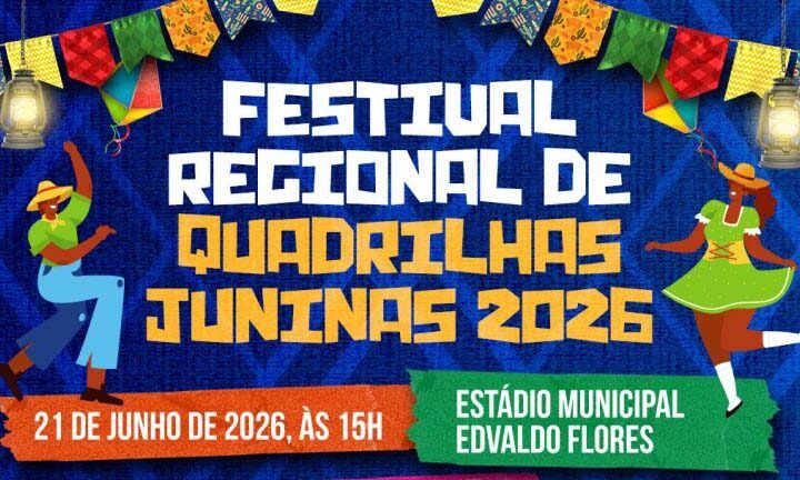 Festival de Quadrilhas Juninas: inscrições seguem abertas até sexta-feira, 29