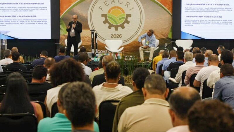 Bahia debate tecnologia para água salobra e regulação hídrica no campo em evento da Seagri