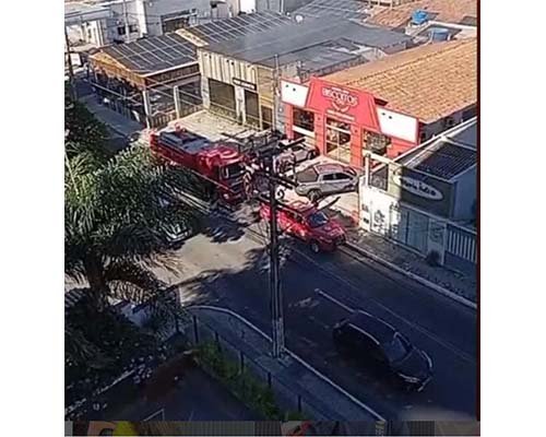 Susto e correria: Princípio de incêndio atinge sorveteria na Av. Siqueira Campos em Conquista
