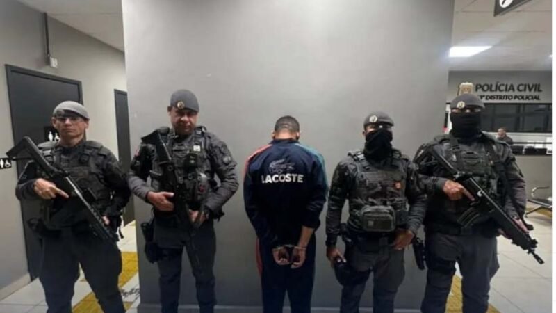 Fundador do “Bonde do Matemático” e apontado como líder do PCC no sudoeste baiano é preso em São Paulo