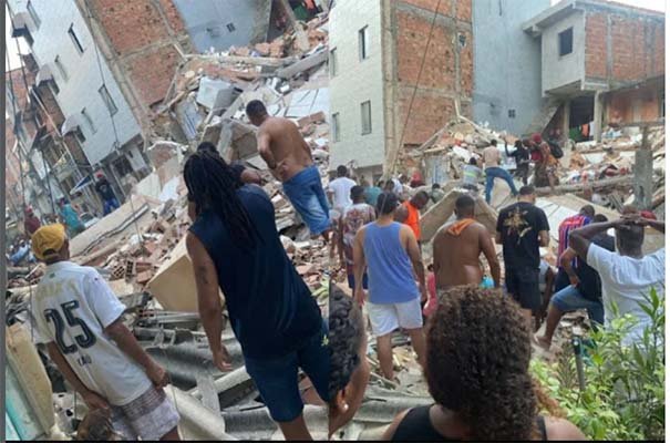 Tragédia em Salvador: sobe para três o número de mortos após desabamento de prédio