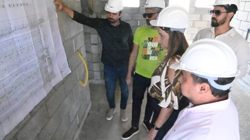Governo Municipal vistoria obras da Vila do Servidor