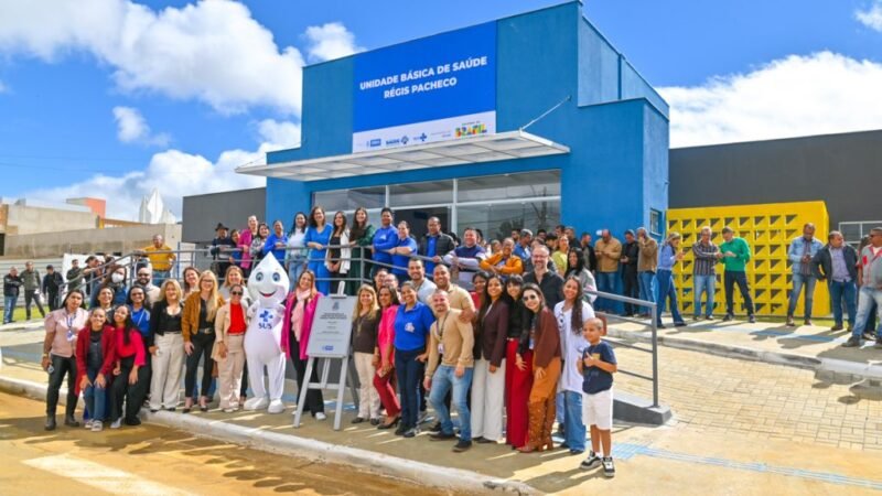 Régis Pacheco: Em dia histórico, Prefeitura inaugura sede própria da primeira unidade de Saúde de Vitória da Conquista