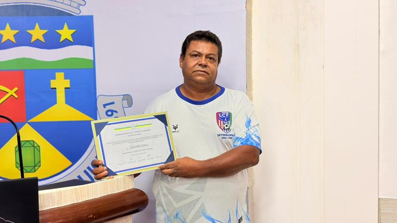 Câmara de Vitória da Conquista homenageia comissão organizadora do Interbairros com Moção de Aplauso