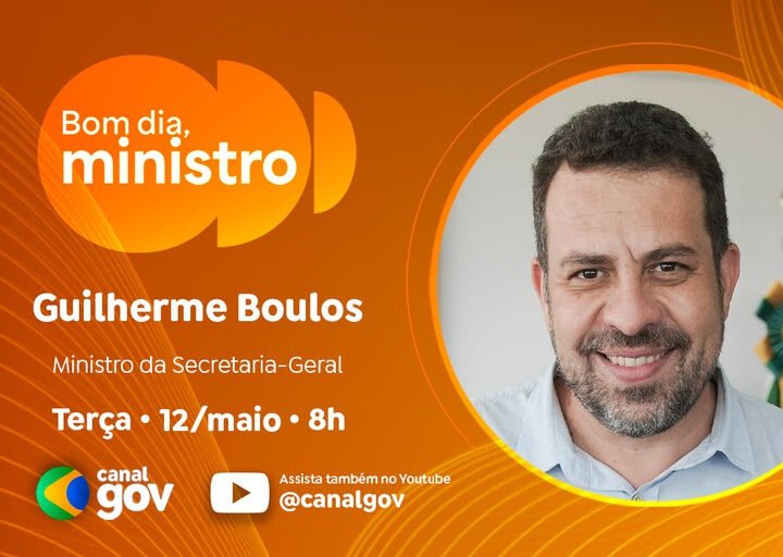 Fim da escala 6×1 e regulamentação do trabalho por aplicativos são destaques do “Bom Dia, Ministro” com Guilherme Boulos
