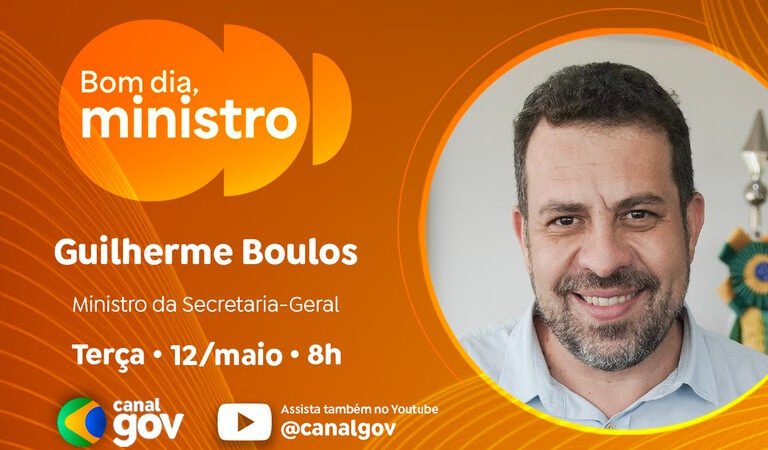 Fim da escala 6×1 e regulamentação do trabalho por aplicativos são destaques do “Bom Dia, Ministro” com Guilherme Boulos