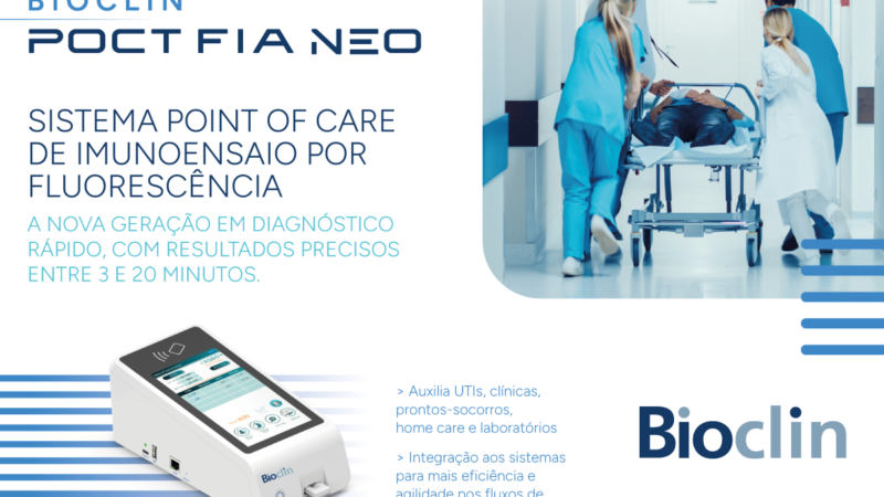 Diagnóstico no ponto de atendimento revoluciona a prática clínica com rapidez e precisão