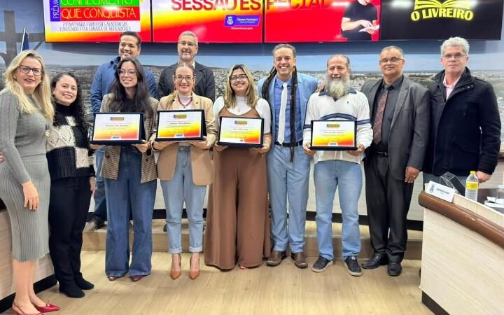 Câmara entrega Premio “Conhecimento que Conquista”