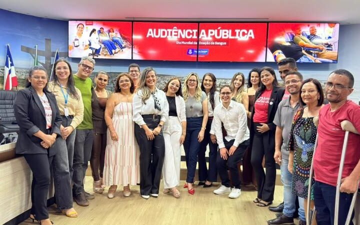 Parcerias e mobilização social marcam audiência sobre doação de sangue na Câmara