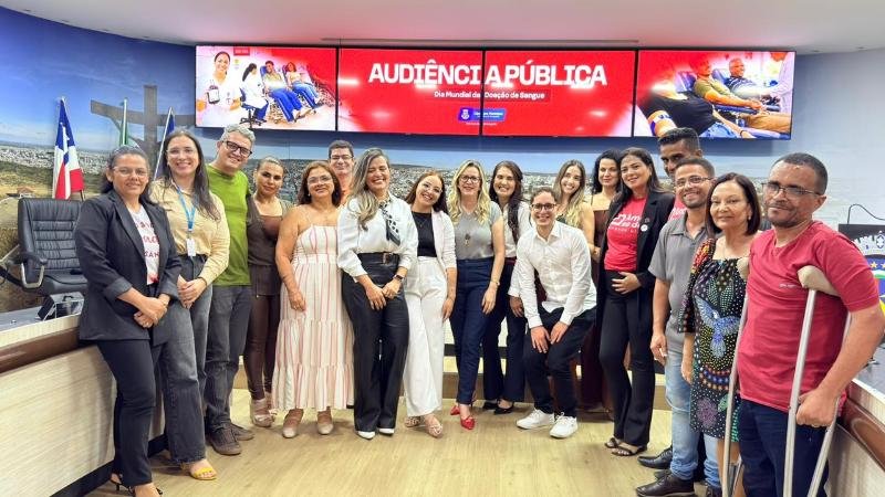 Parcerias e mobilização social marcam audiência sobre doação de sangue na Câmara