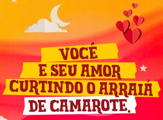 Camarote Arraiá da Conquista lança a Promo do Amor com 20% OFF para os namorados